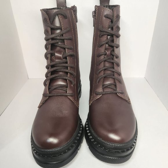 New Steve Madden Jasimyn Combat Boots - Picture 5 of 8